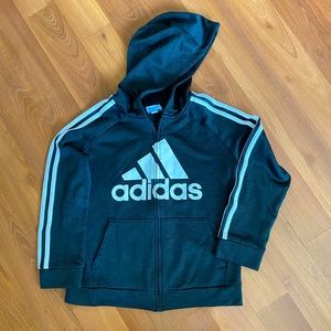 Boys Adidas zip up jacket